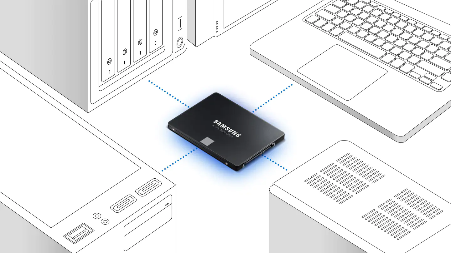 SSD samsung 870 evo 1 tb